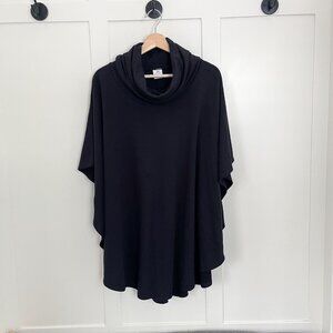 LIKE NEW Cowl Neck Poncho Sweater, Shrug, Solid Cover up Cardigan, Nest & Nurtur